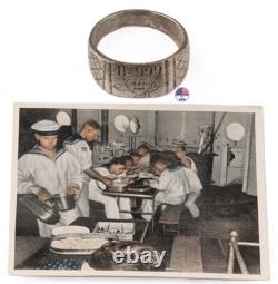 U999 Fish Heart U-boat WW2 German ring naval submarine U-Boot Kriegsmarine Navy