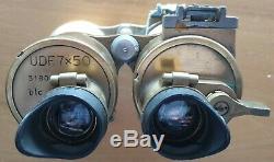 UDF 7x50 Carl Zeiss BLC U-Boat German Deutsche Kriegsmarine WWII Binoculars