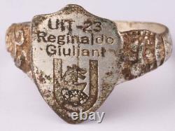 UIT-23 German submarine WW2 Kriegsmarine WWII Navy Ring Reginaldo Giuliant Class