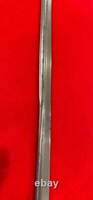 VERY RARE German WW2 Navy Kriegsmarine Officer's Sword Damascus Blade withScabbard