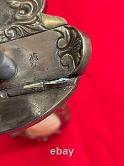 VERY RARE German WW2 Navy Kriegsmarine Officer's Sword Damascus Blade withScabbard