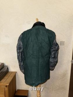 Vintage 1940s German Kriegsmarine Leather U-Boat Jacket Mens XL WW2 Submarine