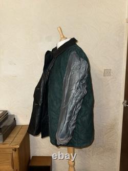 Vintage 1940s German Kriegsmarine Leather U-Boat Jacket Mens XL WW2 Submarine