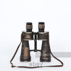Vintage Genuine WW2 German Navy Kriegsmarine Binoculars 7 x 50 BEH N°421596