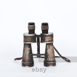 Vintage Genuine WW2 German Navy Kriegsmarine Binoculars 7 x 50 BEH N°421596