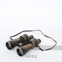 Vintage Genuine WW2 German Navy Kriegsmarine Binoculars 7 x 50 BEH N°421596