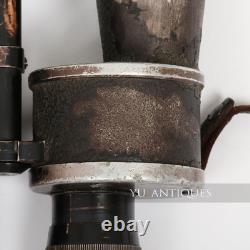 Vintage Genuine WW2 German Navy Kriegsmarine Binoculars 7 x 50 BEH N°421596