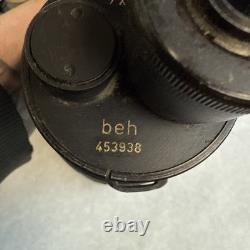 Vintage German Binoculars U Boat Kriegsmarine BEH 7x50 1944 WW ll