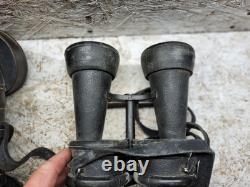 Vintage German Binoculars U Boat Kriegsmarine BEH 7x50 WW ll SN 473934