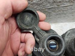 Vintage German Binoculars U Boat Kriegsmarine BEH 7x50 WW ll SN 473934
