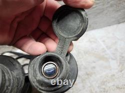 Vintage German Binoculars U Boat Kriegsmarine BEH 7x50 WW ll SN 473934