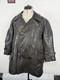 Vintage German Kriegsmarine Leather U-Boat Jacket Mens L/XL 1940s WW2 Submarine