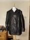 Vintage German Kriegsmarine Leather U-Boat Jacket Mens XL 1940s WW2 Submarine