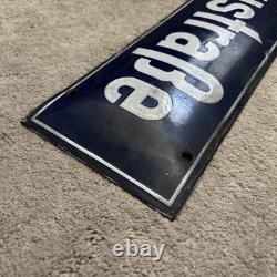 Vintage Germany Street Road Traffic Sign Gneisenaustraße ww2 Kriegsmarine ship