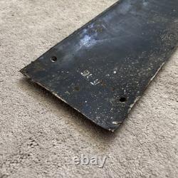 Vintage Germany Street Road Traffic Sign Gneisenaustraße ww2 Kriegsmarine ship