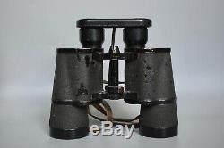 Vintage WWII German 7x50 BLC Zeiss Kriegsmarine Smooth Ocular Binoculars U-boat
