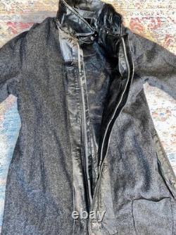 Vintage WWII German Kriegsmarine Black Leather Coveralls Excellent Condition