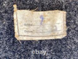 Vintage WWII German Kriegsmarine Black Leather Coveralls Excellent Condition