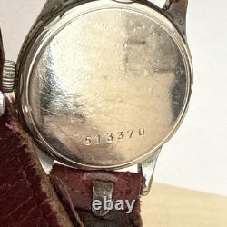 Vintage Watch German -KM ZENTRA 334- MILITARY -KM- KRIEGSMARINE WWII