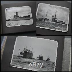 Vintage World War II German Navy Kriegsmarine Photograph Album