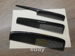 Vtg Lot of 3 WW2 WWII German Kriegsmarine Wehrmacht Soldier Personal Hair Comb
