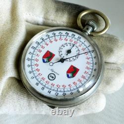 WATCH GERMAN WW2 U-Boat U-185 4. Flottile Kriegsmarine Navy Sea Dragon Stop Watch