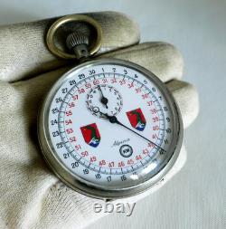 WATCH GERMAN WW2 U-Boat U-185 4. Flottile Kriegsmarine Navy Sea Dragon Stop Watch
