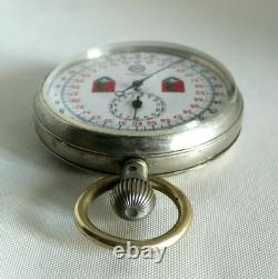 WATCH GERMAN WW2 U-Boat U-185 4. Flottile Kriegsmarine Navy Sea Dragon Stop Watch