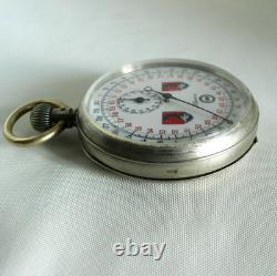 WATCH GERMAN WW2 U-Boat U-185 4. Flottile Kriegsmarine Navy Sea Dragon Stop Watch