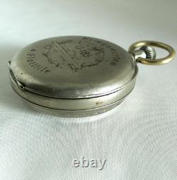 WATCH GERMAN WW2 U-Boat U-185 4. Flottile Kriegsmarine Navy Sea Dragon Stop Watch