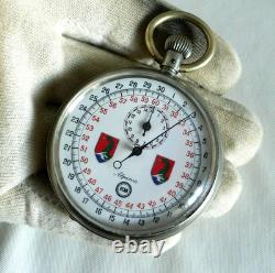 WATCH GERMAN WW2 U-Boat U-185 4. Flottile Kriegsmarine Navy Sea Dragon Stop Watch
