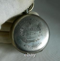WATCH GERMAN WW2 U-Boat U-185 4. Flottile Kriegsmarine Navy Sea Dragon Stop Watch WATCH GERMAN WW2 U-Boat U-185 4. Flottile Kriegsmarine Navy Sea Dragon Stop Watch