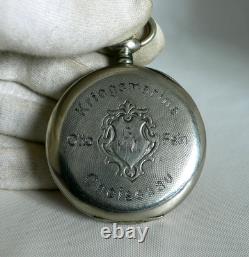 WATCH GERMAN WW2 WWII Battleship Gneisenau Kriegsmarine Navy BIG GT Pocket Watch