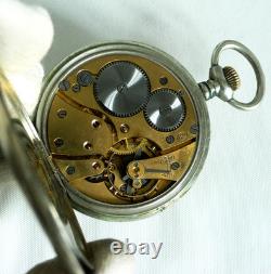 WATCH GERMAN WW2 WWII Battleship Gneisenau Kriegsmarine Navy BIG GT Pocket Watch