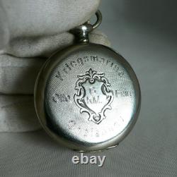 WATCH GERMAN WW2 WWII Battleship Gneisenau Kriegsmarine Navy BIG GT Pocket Watch