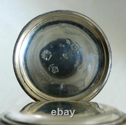 WATCH GERMAN WW2 WWII U-Boat U-1023 31. Fl. Kriegsmarine SIDUS Silver Pocket Watch