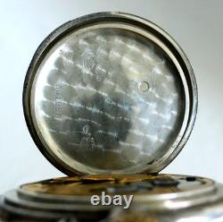 WATCH GERMAN WW2 WWII U-Boat U-1023 31. Fl. Kriegsmarine SIDUS Silver Pocket Watch