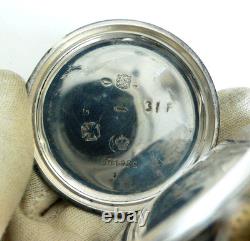 WATCH GERMAN WW2 WWII U-Boat U-1023 31. Fl. Kriegsmarine SIDUS Silver Pocket Watch