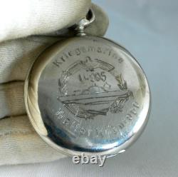 WATCH GERMAN WW2 WWII U-Boat U-995 5. Ft. Kriegsmarine Submarine DOXA Pocket Watch