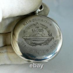 WATCH GERMAN WW2 WWII U-Boat U-995 5. Ft. Kriegsmarine Submarine DOXA Pocket Watch