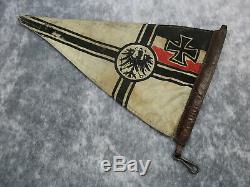 WW1 German Kriegsmarine Imperial flag banner WWII sailor Navy UBOAT ship pennant