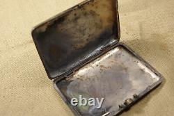 WW1 WW2 GERMAN OFFICER CIGARETTE CASE VERY RARE Kriegsmarine