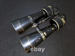 WW1 / WW2 German Kriegsmarine Leitz 12x60 NAVAL BINOCULARS DUAL ISSUE RARE