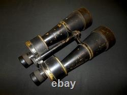WW1 / WW2 German Kriegsmarine Leitz 12x60 NAVAL BINOCULARS DUAL ISSUE RARE