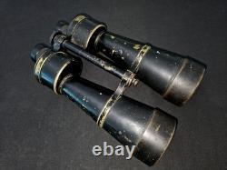 WW1 / WW2 German Kriegsmarine Leitz 12x60 NAVAL BINOCULARS DUAL ISSUE RARE