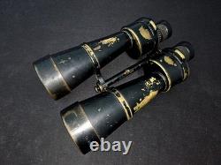WW1 / WW2 German Kriegsmarine Leitz 12x60 NAVAL BINOCULARS DUAL ISSUE RARE