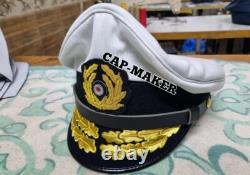 WW2 GERMAN Army Kriegsmarine U-Boat Admirals Visor Cap
