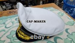 WW2 GERMAN Army Kriegsmarine U-Boat Admirals Visor Cap