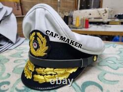 WW2 GERMAN Army Kriegsmarine U-Boat Admirals Visor Cap