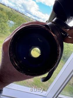 WW2 GERMAN KRIEGSMARINE 7x50 Gas Mask Flak Binoculars RARE US Vet Details